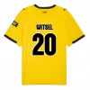 Girona Axel Witsel #20 Bortatröja 2025-26 Korta ärmar